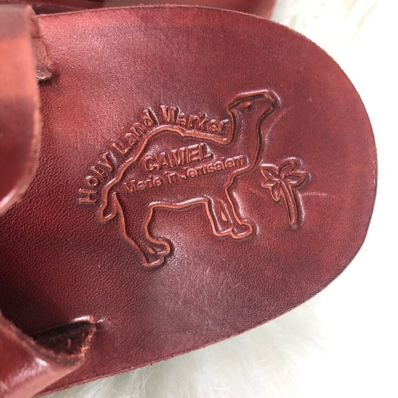 Holy Land Market camel leather sandals. Size 50/13 - Picture 4 of 6